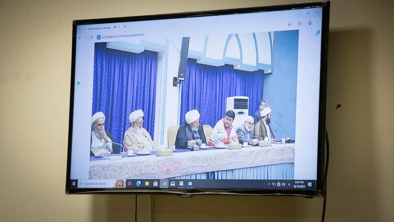 نشست قرارگاه مساجد البرز به صورت وب با حضور رئيس جمهور